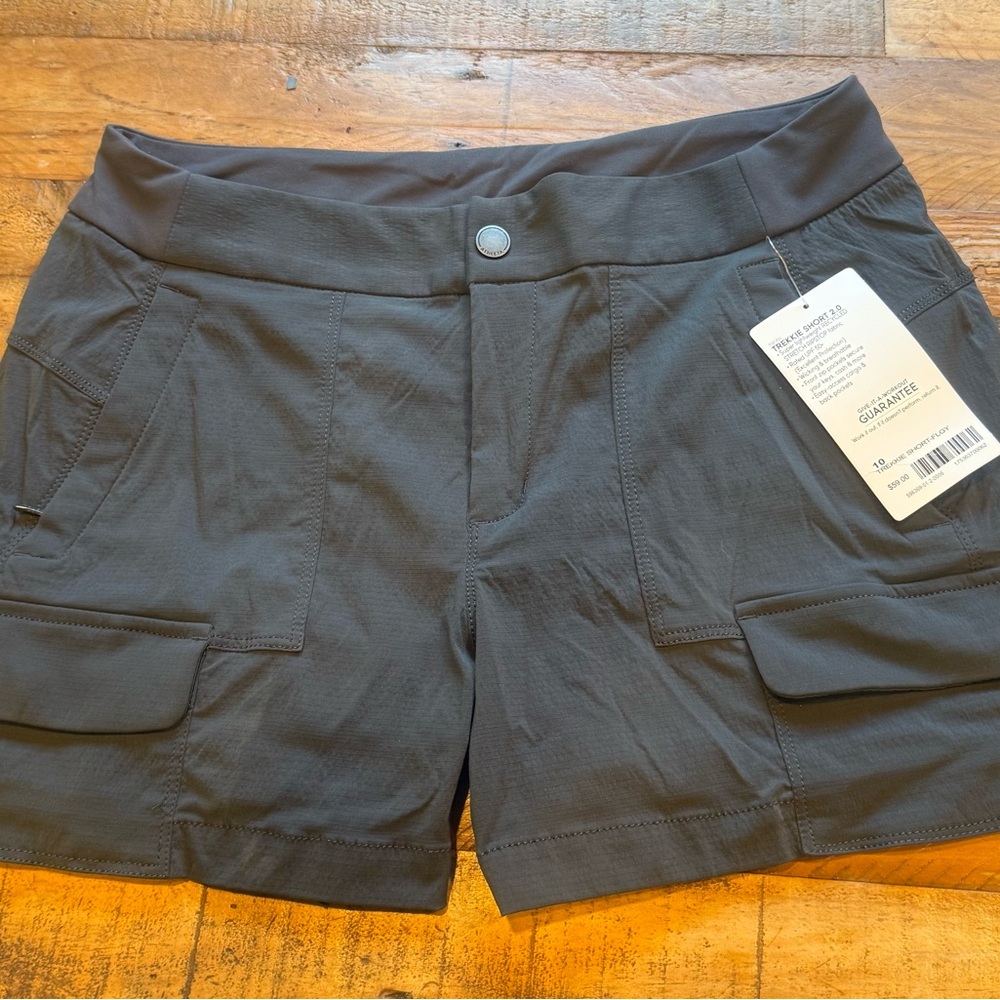 Women's Gray Athleta Trekkie Stretch Shorts